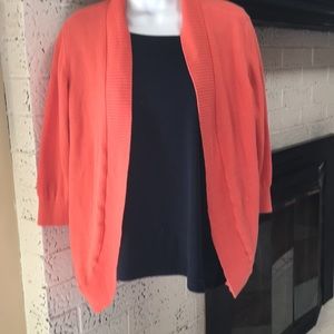 Light-orange cardigan